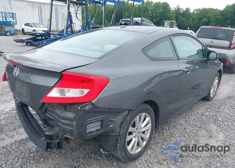 2012 Honda Civic Ex из США, поврежденный, VIN 2HGFG3B82CH525833